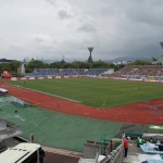 京都市西京極総合運動公園陸上競技場兼球技場～なんでこんなにボロいのよ～